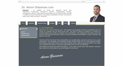 Desktop Screenshot of draaronglassman.com